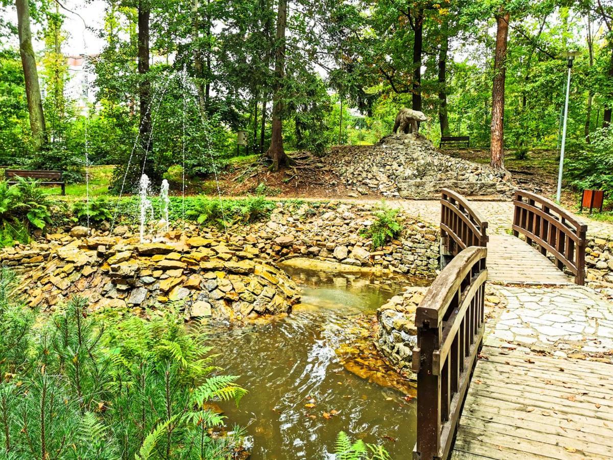 Apartament Z Widokiem Na Park Polanica-Zdrój Esterno foto